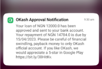 Okash Loan Approval