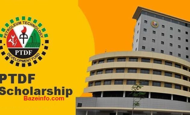 PTDF Scholarship Application