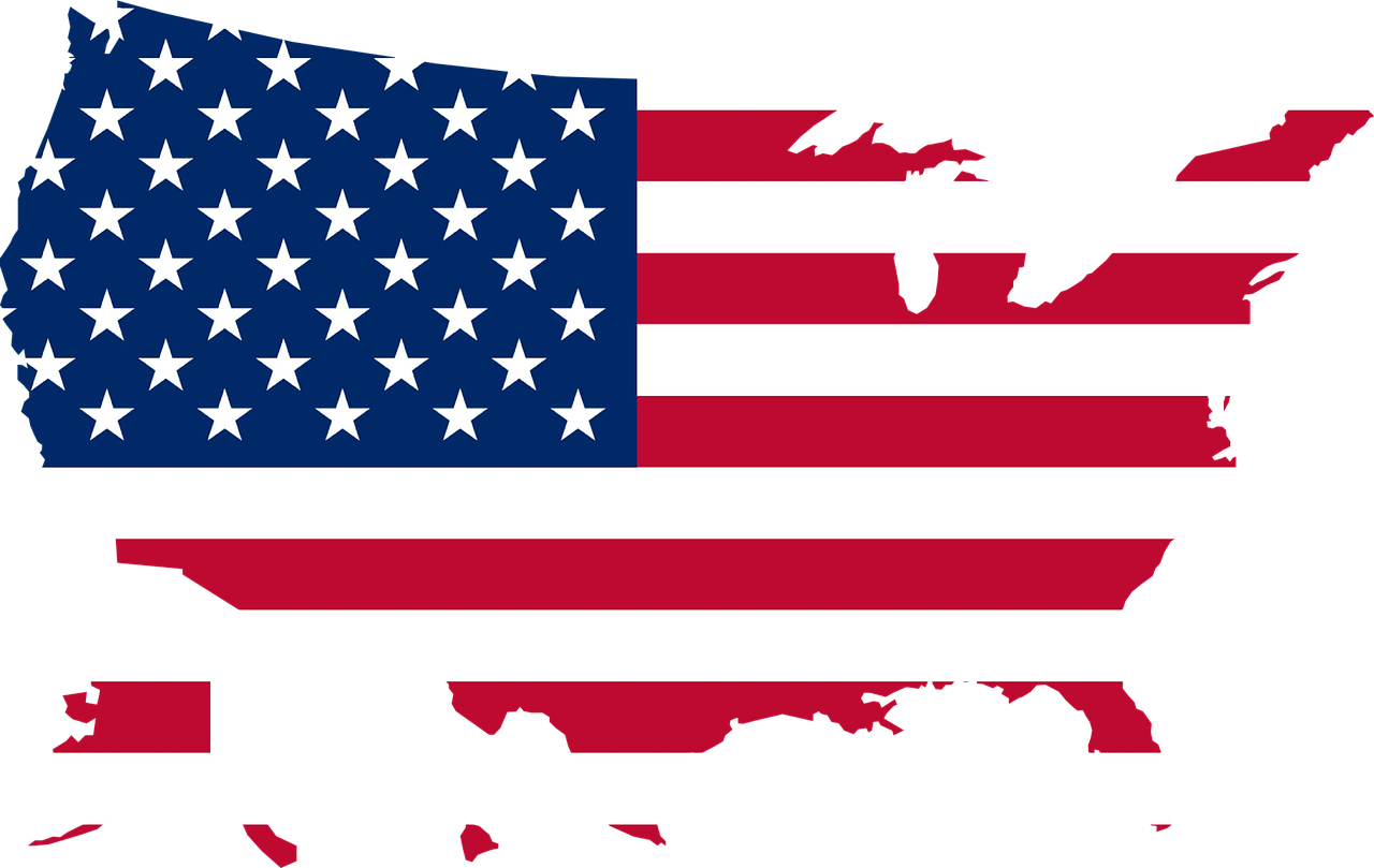 america, united states, map