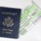 passport, ticket, flight