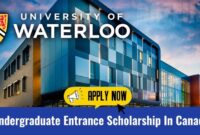 University of Waterloo Scholarship Application