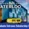 University of Waterloo Scholarship Application