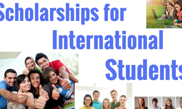 Top Scholarships for International Students