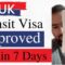UK transit visa