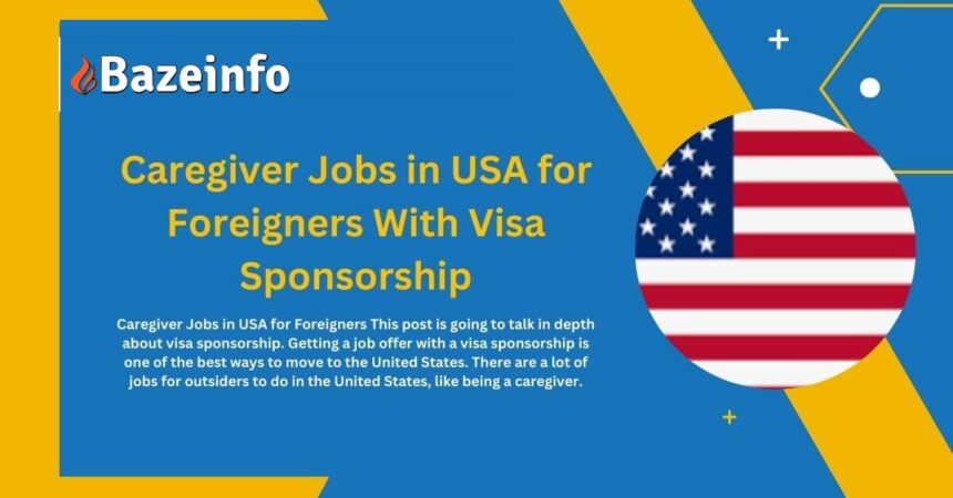 Elderly Care Jobs in USA with Visa Sponsorship